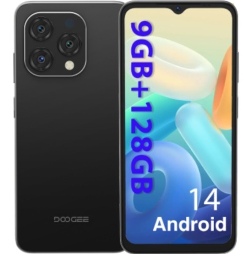DOOGEE N55 Smartfon Android 14 5150mAh 9GB/128GB 6,56