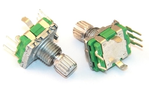 Enkoder impulsator 20 imp. przycisk EC11 L=12mm