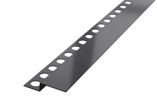 CZARNA LISTWA SPADKOWA PRZYŚCIENNA PRAWA 120 CM