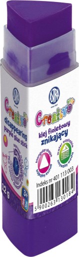Klej fioletowy znikający 12 gram Creativo Astra
