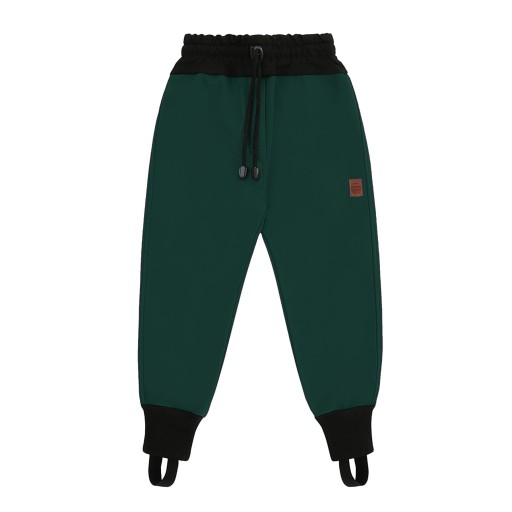 TuSzyte | Spodnie softshell, zielone, PL R.128