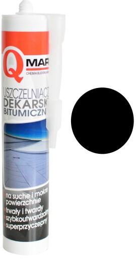 Qmar uszczelniacz dekarski bitumiczny czarny papa