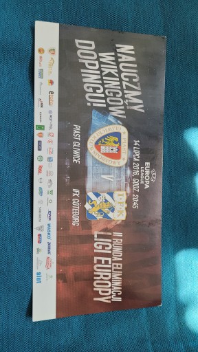 Bilet Piat Gliwice - IFK Geteborg