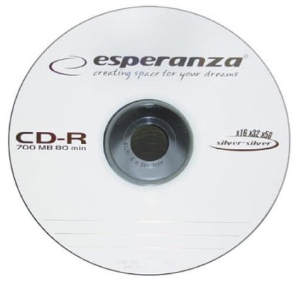 Płyta CD ESPERANZA CD-R 700MB 1 sztuka