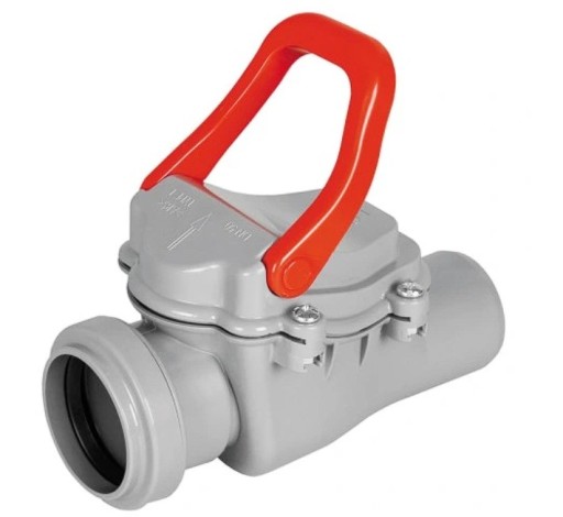 Zasuwa burzowa 50 mm zawór zwrotny