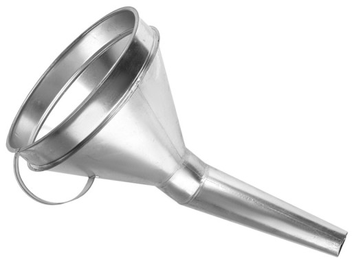 Lejek metalowy skośny czasza do oleju paliw 165mm