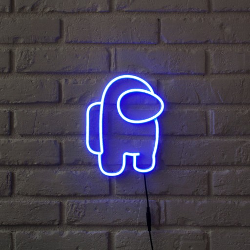 AMONG US - Neon LED FLEX - LAMPKA NOCNA