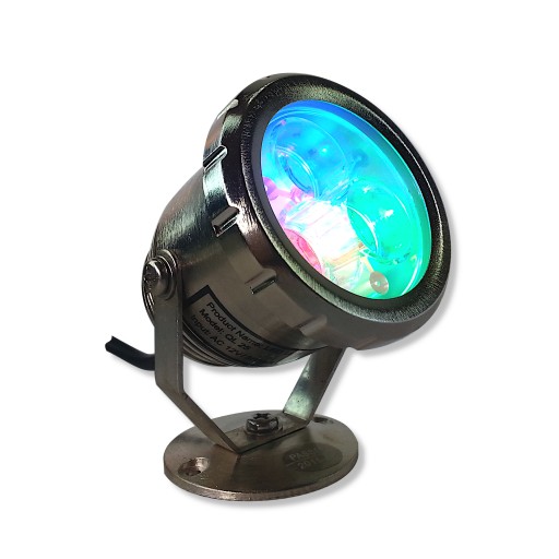 LAMPA LED - REFLEKTOR ZE STALI -QL 25 3W kolorowy