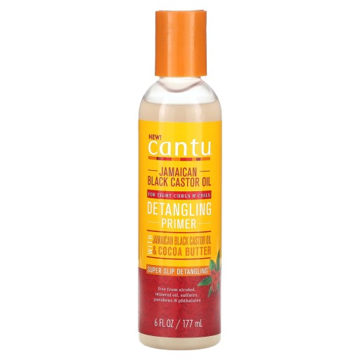 Cantu, Detangling Primer with Jamaican Black Castor Oil & Cocoa Butter, 6 f