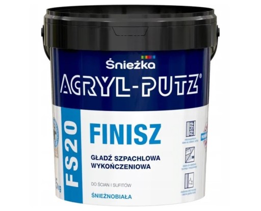 GOTOWA GŁADŹ SZPACHLOWA ŚNIEŻKA ACRYL-PUTZ 1,5KG