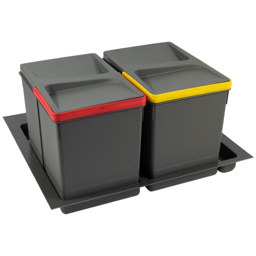 Kosz Segregator na śmieci 60 2x12L EMUCA