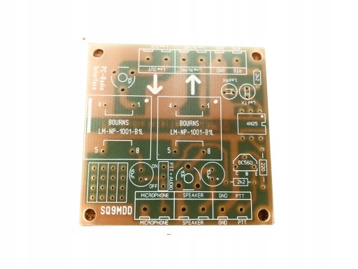 Interface Radio-PC Echolink PMR FRN Płytka