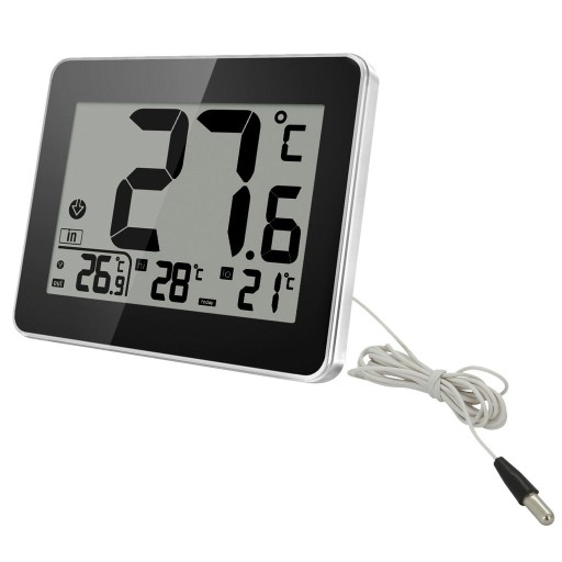 Termometr Marquant 943-112 srebrny Zegar