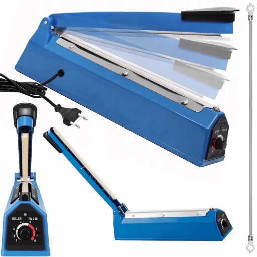 ZGRZEWARKA DO FOLII KUCHENNEJ 400W PAKOWARKA PRÓŻNIOWA 300MM 2 MM SLIM