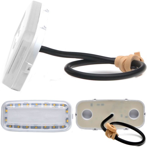 LAMPA TYLNA LED ŚWIATŁO COFANIA 12-24V LAWETA WAŚ