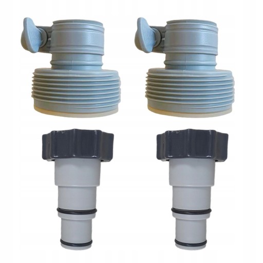 4 adaptery węży akcesoria do basenu adapter