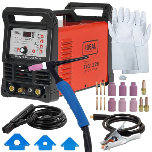 Spawarka inwertorowa IDEAL TIG AC DC 200 MMA PULS