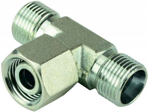 Nypel Hydrauliczny trójnik M18x1,5 BAB złącze