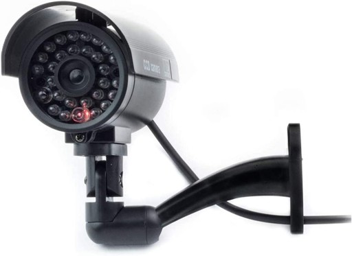 KAMERA ATRAPA CCTV LED ZEWNĘTRZNA Z DIODĄ