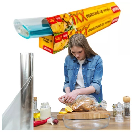 Paclan rękaw do pieczenia mięsa warzyw duży mocny XXL 5m 35cm
