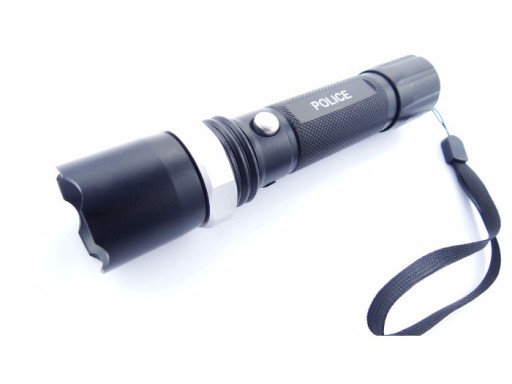 LATARKA POLICYJNA SWAT ZOOM CREE LED POLICJA 500m