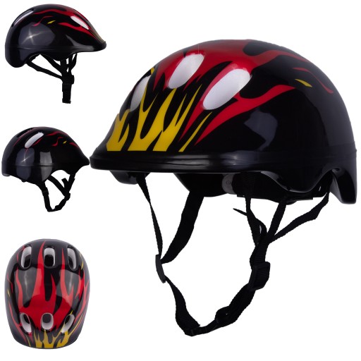 Kask Dziecięcy Rowerowy Na Rolki Regulacja Bardzo Mocny Najbezpieczniejszy