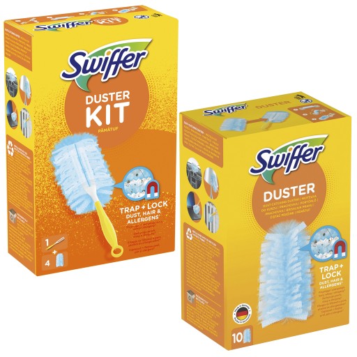 SWIFFER DUSTER Miotełka Kurzu + 14x zapas ZESTAW