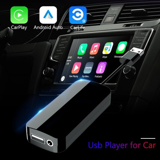 dla CarPlay Android Auto USB przewodowy Adapter Mi