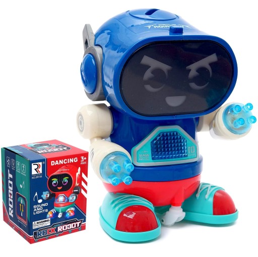 Robot Tańczący Interaktywny Światło Dźwięk
