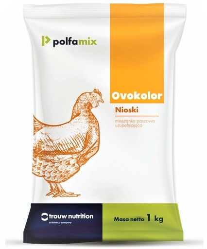 POLFAMIX OVOKOLOR 1kg - poprawia barwę żółtek jaj