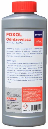 KAMIX FOXOL Odrdzewiacz do metalu, 500 ml