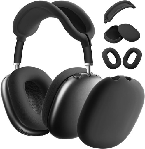 2xPOKROWIEC AIR PODS MAX ETUI NAUSZNIKI NA USZY ZABEZPIECZENIE PRZEZ RYSAMI