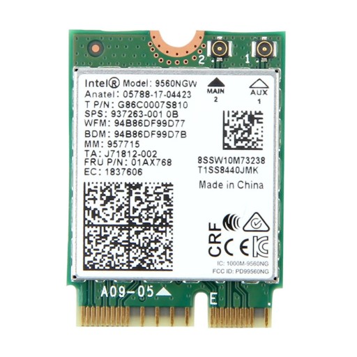 Karta sieciowa WiFi Intel 9560NGW