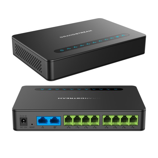 HT818 - Bramka VOIP GRANDSTREAM Networks, ATA, 8 PORTÓW