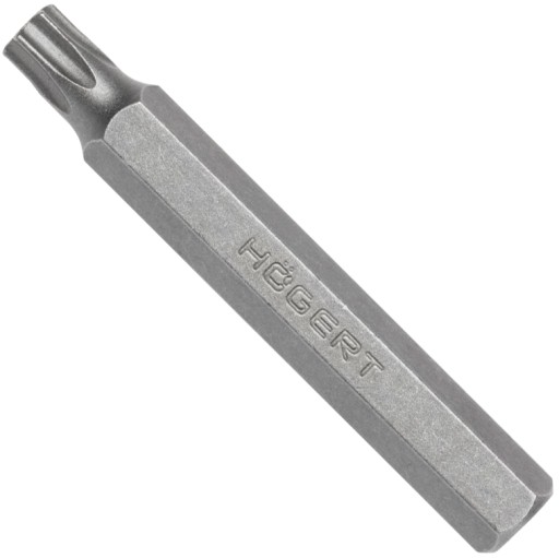 Końcówka wkrętakowa T55 x 75 mm, stal S2 Hoegert