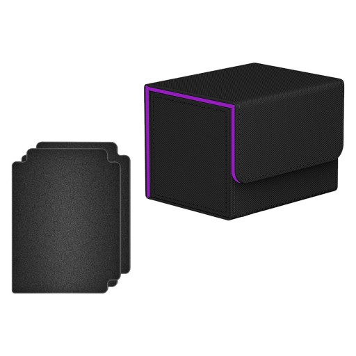 Trading Card Deck Box, Card Deck Black