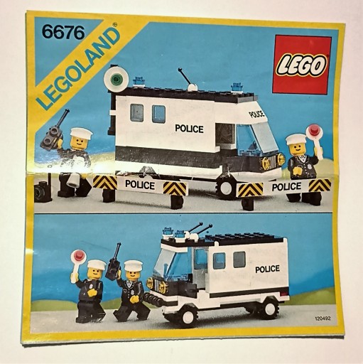 Instrukcja LEGO 6676 Mobile Command Unit