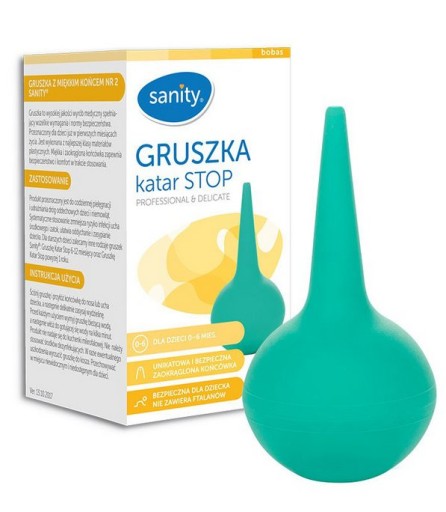 SANITY ASPIRATOR DO NOSA GRUSZKA GREEN r.2