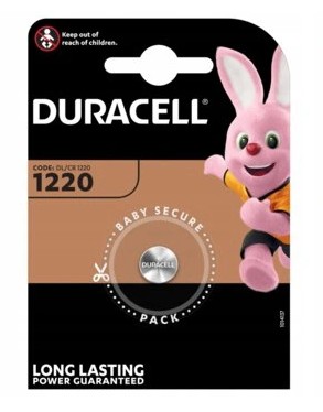 1x Bateria Litowa DURACELL 1220 DL1220 CR1220 3V