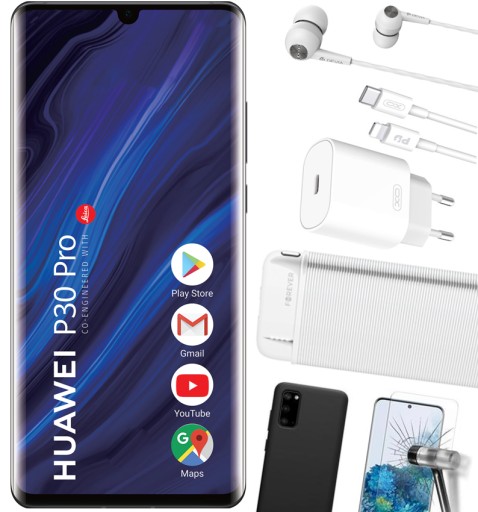 Huawei P30 PRO NOWA BATERIA GWARANCJA ZESTAW 256GB MEGA ZESTAW GOOGLE DUAL