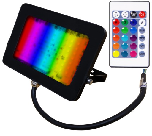 REFLEKTOR NAŚWIETLACZ OGRODOWY RGB RGBW LED 20W