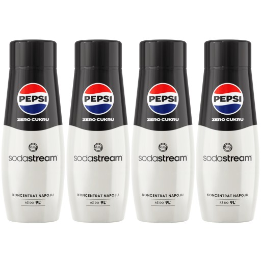 Syrop koncentrat do saturatora SodaStream Terra Pepsi Max bez cukru 440ml