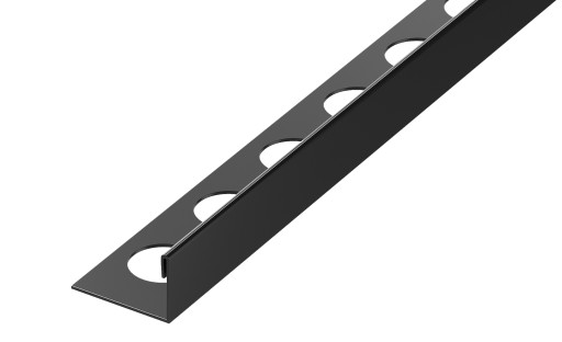 LISTWA WYKOŃCZENIOWA L CZARNAY MAT 12,5mm x 2700mm