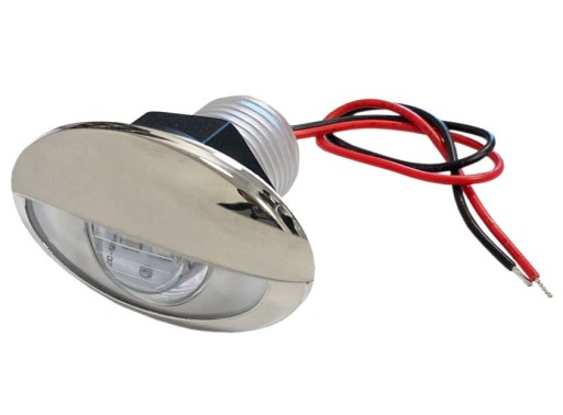 LAMPA KOKPITOWA JACHTOWA LED OWAL BIAŁA - 05533