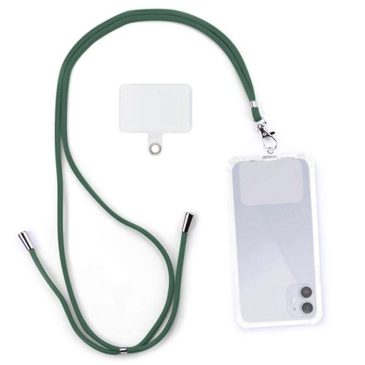 UNIWERSALNA SMYCZ SZNUREK NA TELEFON DO ETUI V2 CROSSBODY ZIELONY