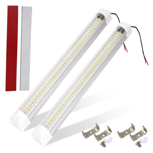2X 12V DIODY LED DO KAMPERA PRZYCZEPY KEMPINGOWEJ OŚWIETLENIE VANA ŁODZI