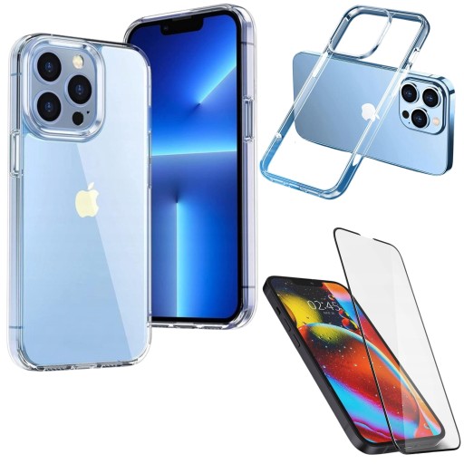 ETUI DO IPHONE 14 PRO UNIWERSALNE OBUDOWA CASE + PEŁNE SZKŁO HARTOWANE 5D