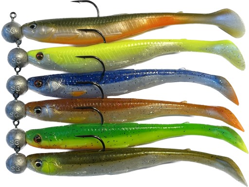 zestaw na SANDACZA Savage Gear Slender Scoop 11cm
