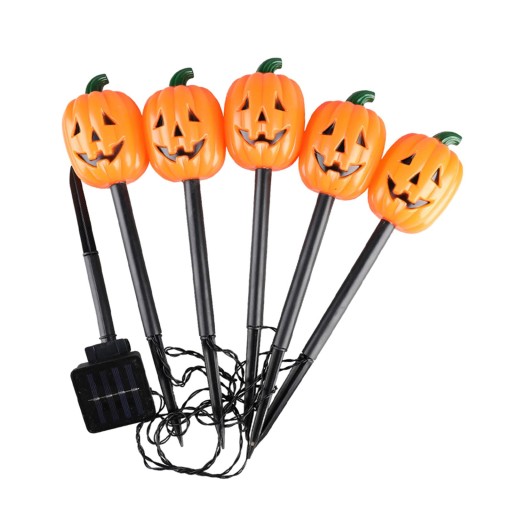 Słoneczne lampki na Halloween Halloweenowe la