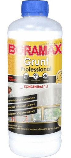 Boramax EcoLine - akrylowy środek gruntujący 1l
